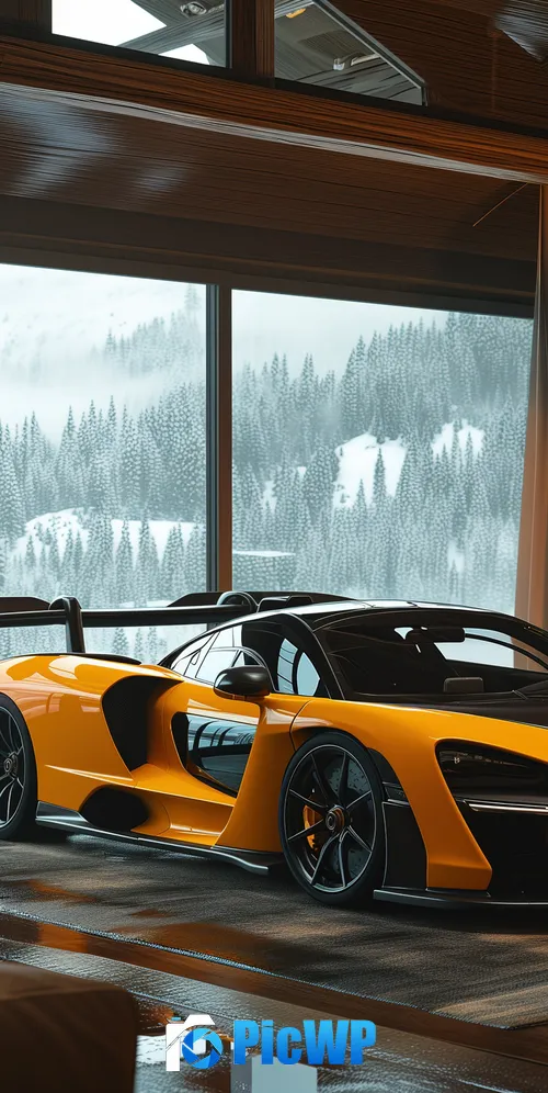 McLaren Senna Cozy 3K Mobile Wallpaper