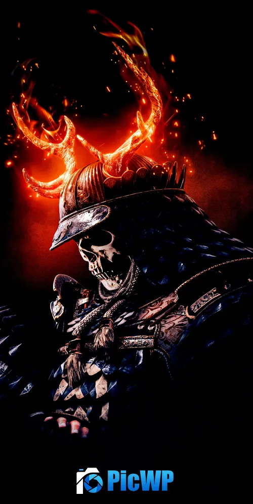 Ghost of Tsushima Samurai 3K Mobile Wallpaper