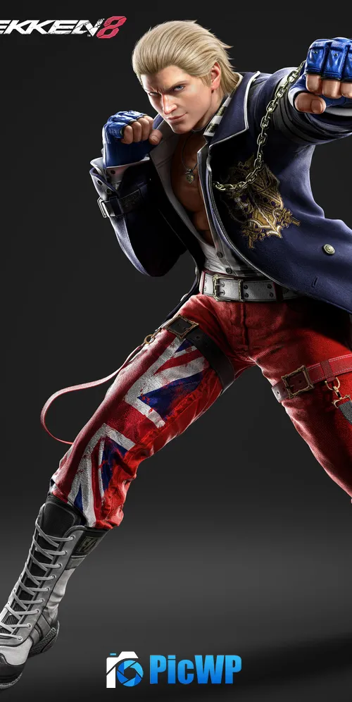 Steve Fox in Tekken 8 iPhone 3K Mobile Wallpaper