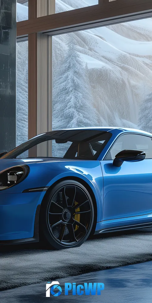 Porsche 911 GT3 Cozy 3K Mobile Wallpaper