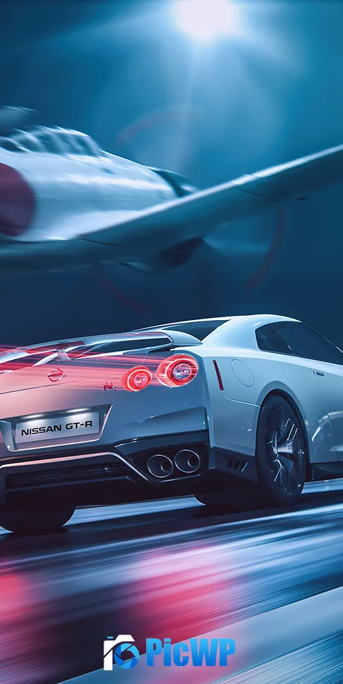 Nissan GT-R R35 3K Mobile Wallpaper