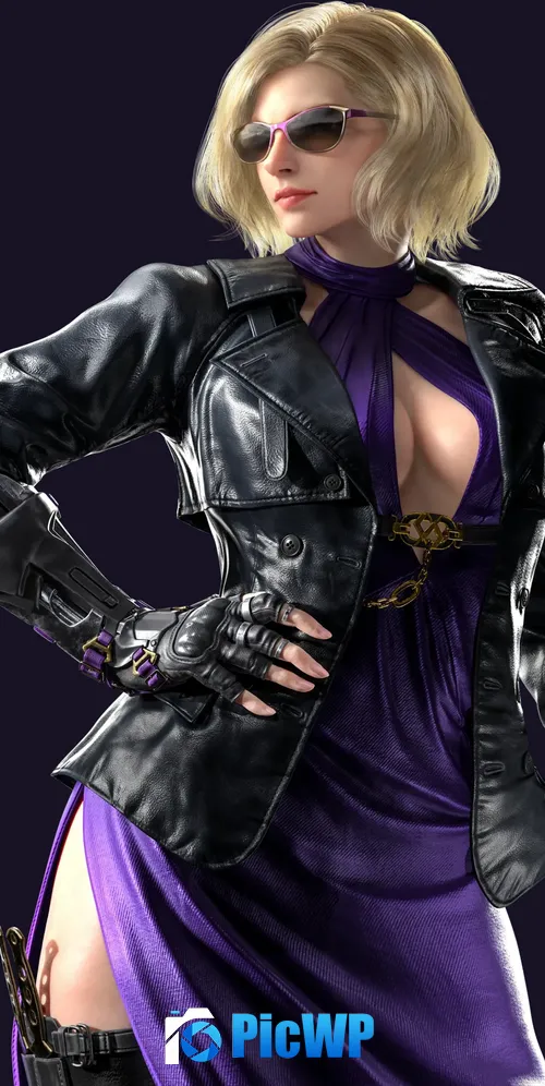 Tekken 8 Nina Williams 3K Mobile Wallpaper