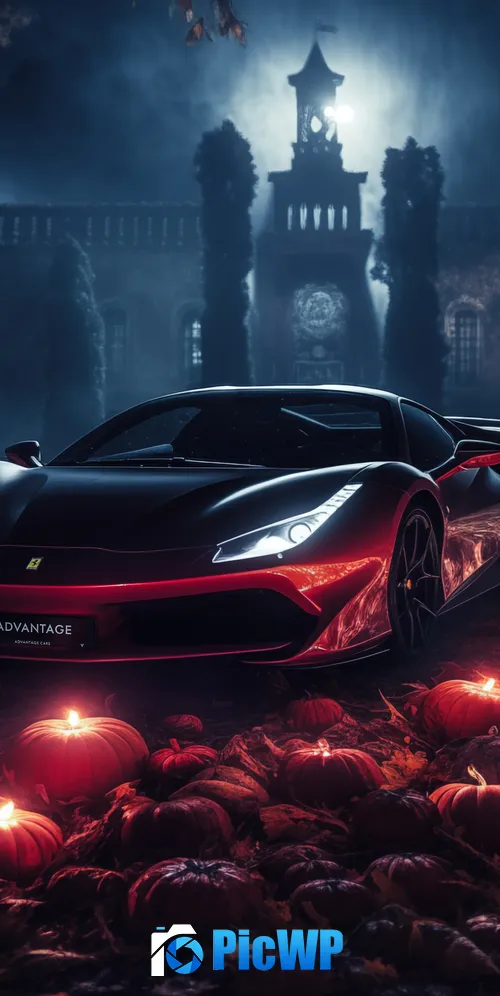 Ferrari Sports car 3K Mobile Wallpaper