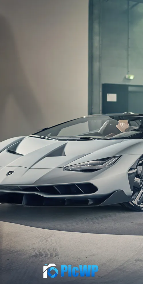 Lamborghini Centenario Roadster Studio 3K Mobile Wallpaper