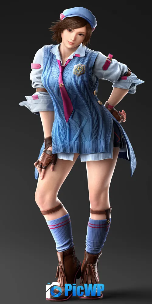 Asuka Kazama Tekken 8 3K Mobile Wallpaper