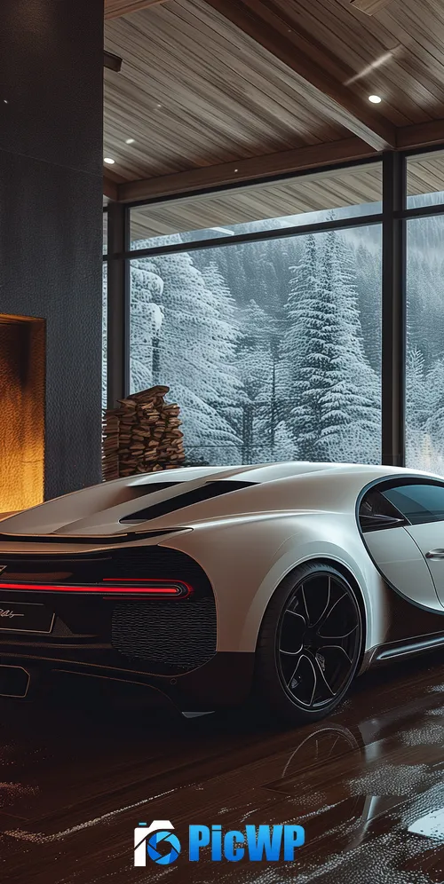 Bugatti Chiron Cozy 3K Mobile Wallpaper