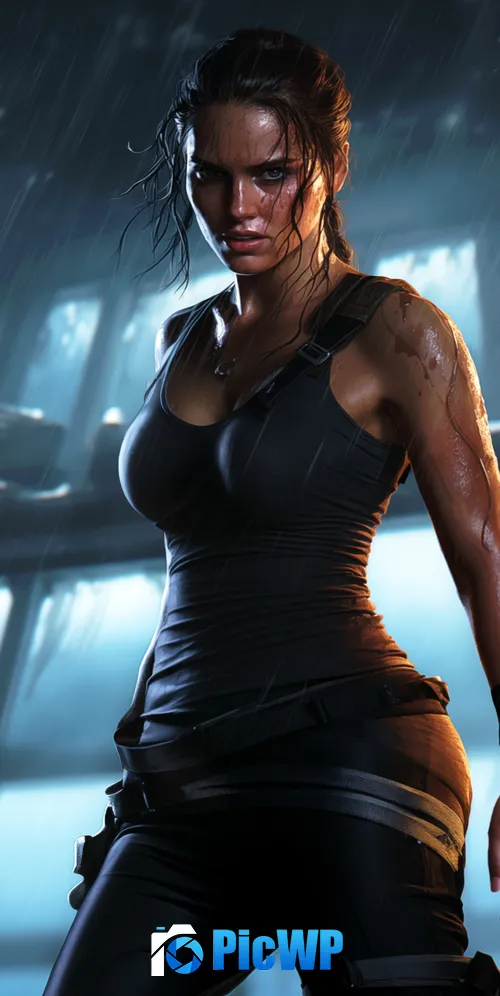 Lara Croft Tomb Raider 3K Mobile Wallpaper