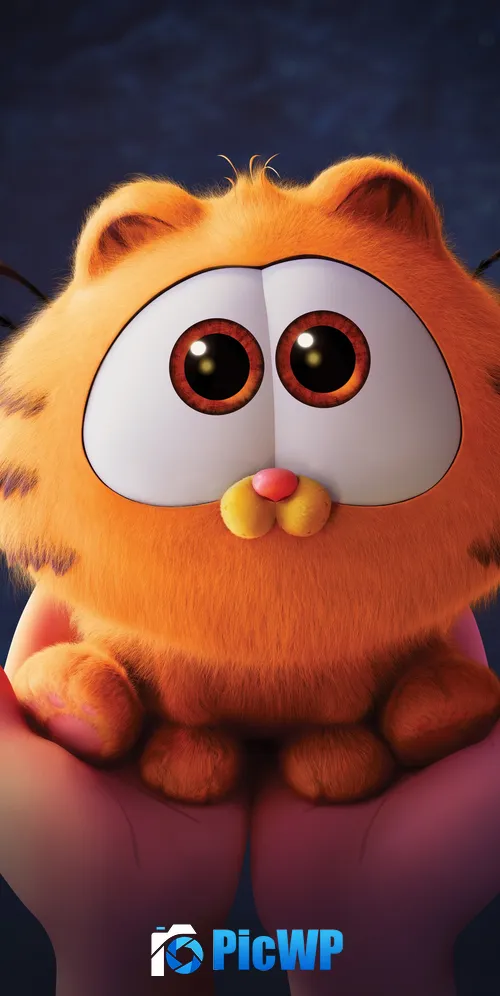 Baby Garfield in The Garfield Movie 3K Mobile Wallpaper