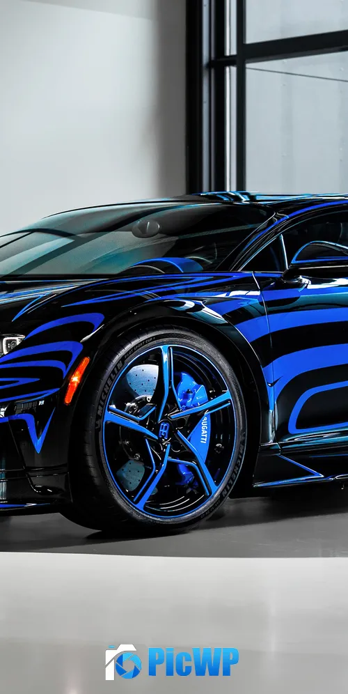 Cool Bugatti Chiron Super Sport 3K Mobile Wallpaper