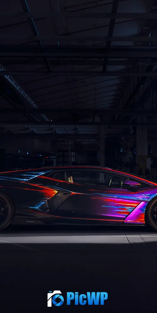 Lamborghini Revuelto Opera Unica One off 3K Mobile Wallpaper