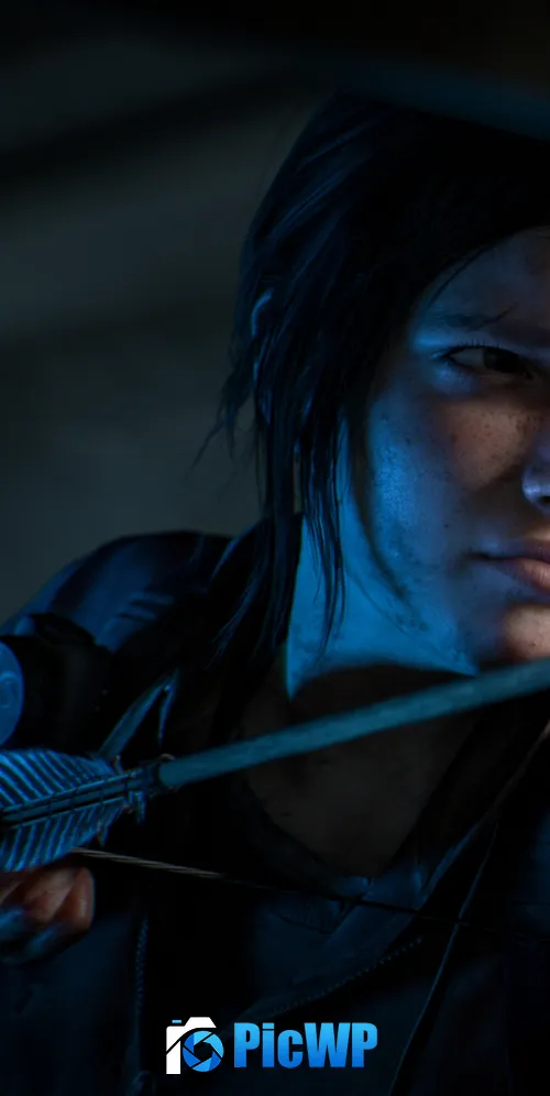 Ellie in The Last of Us Ultrawide 3K Mobile Wallpaper