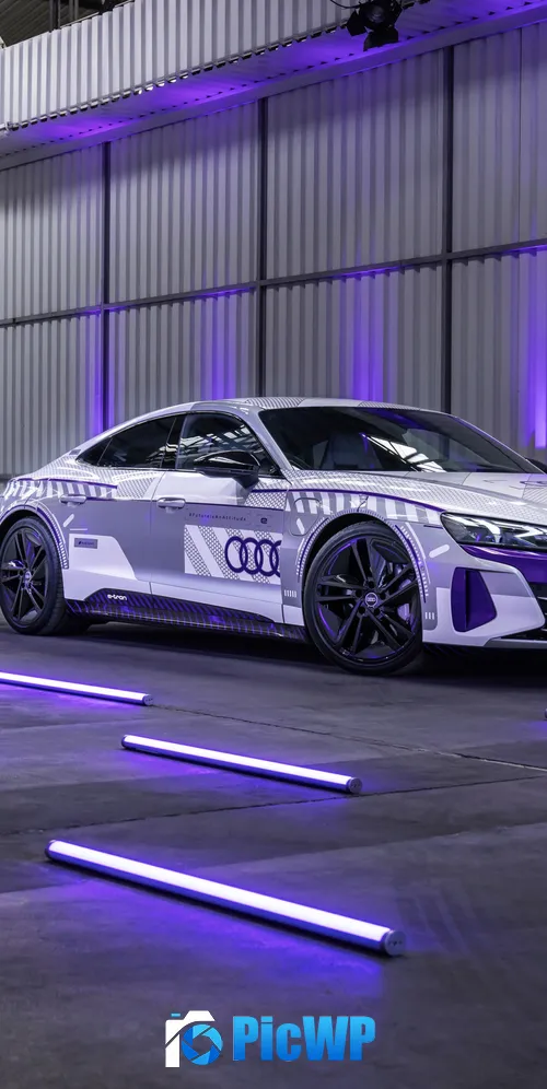 Audi RS e-tron GT Ice Race Edition 3K Mobile Wallpaper
