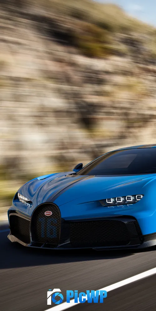Bugatti Chiron Pur Sport Supercar 3K Mobile Wallpaper