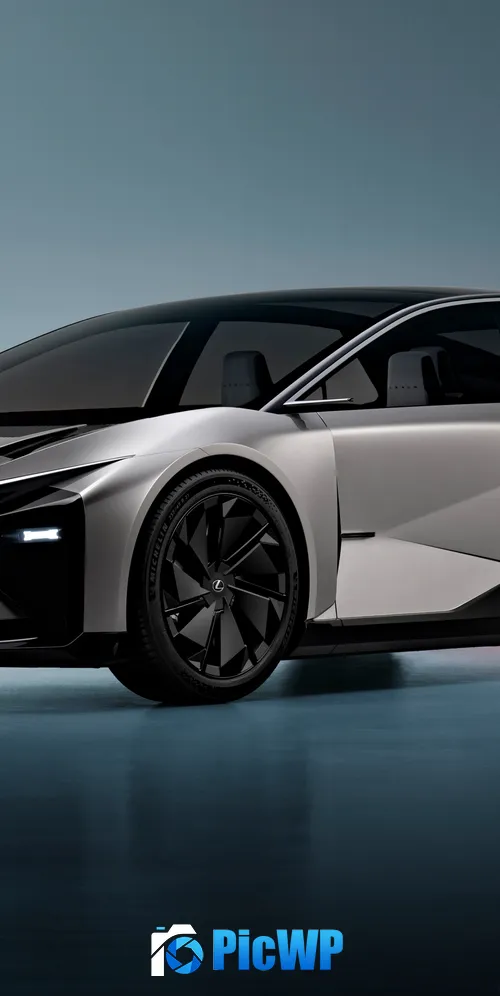 Lexus LF-ZC Electric Sedan 3K Mobile Wallpaper
