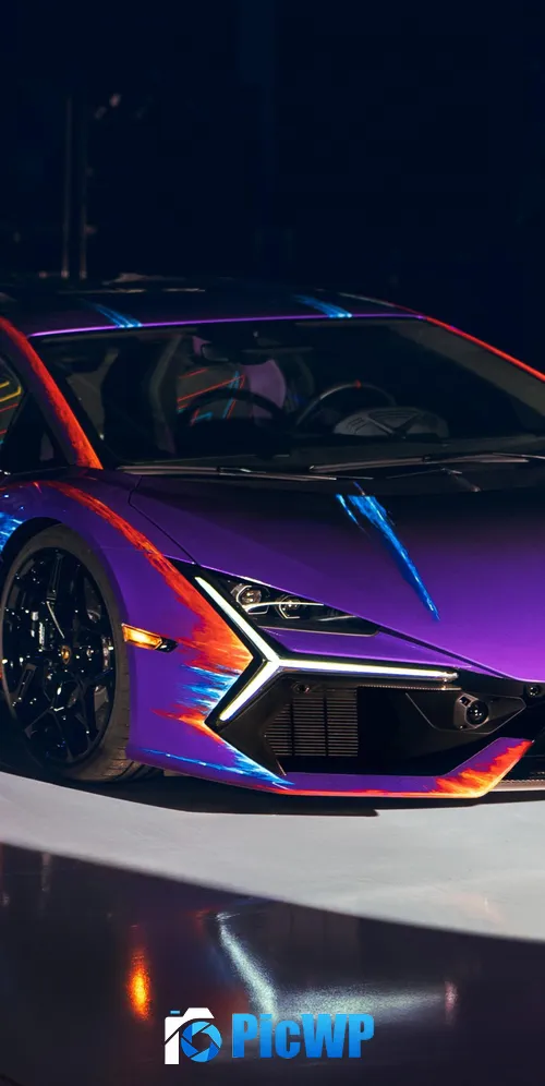 Lamborghini Revuelto Opera Unica 3K Mobile Wallpaper