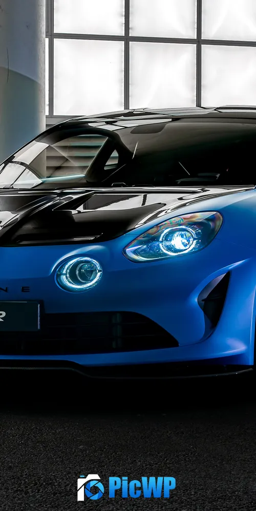 Alpine A110 R Turini 2024 3K Mobile Wallpaper