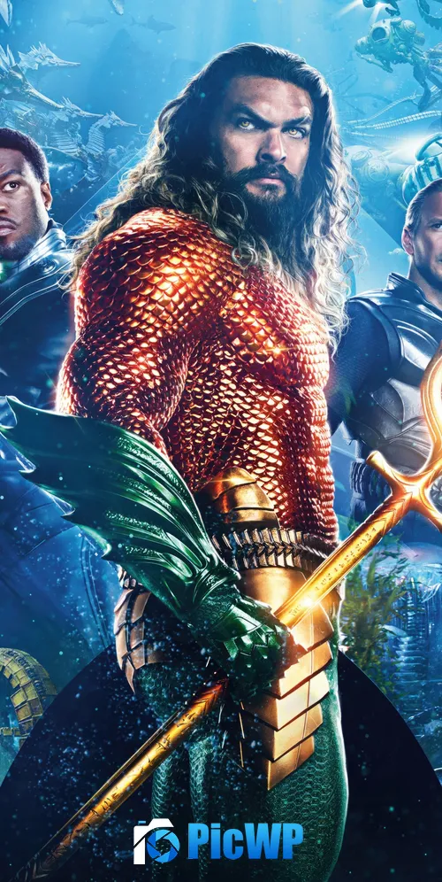 Aquaman and the Lost Kingdom Movie poster 3K Mobile Wallpaper