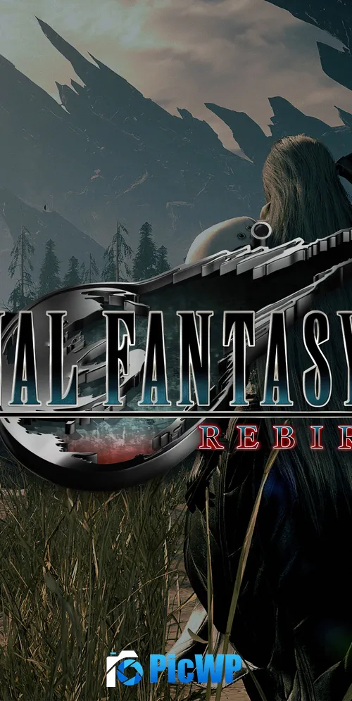 Final Fantasy VII Rebirth Sephiroth 3K Mobile Wallpaper