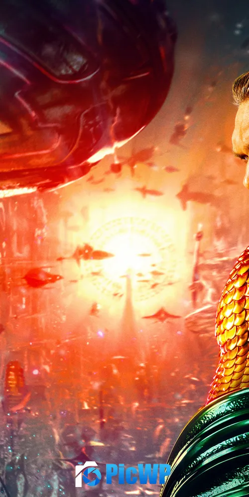 Aquaman and the Lost Kingdom Ultrawide 3K Mobile Wallpaper