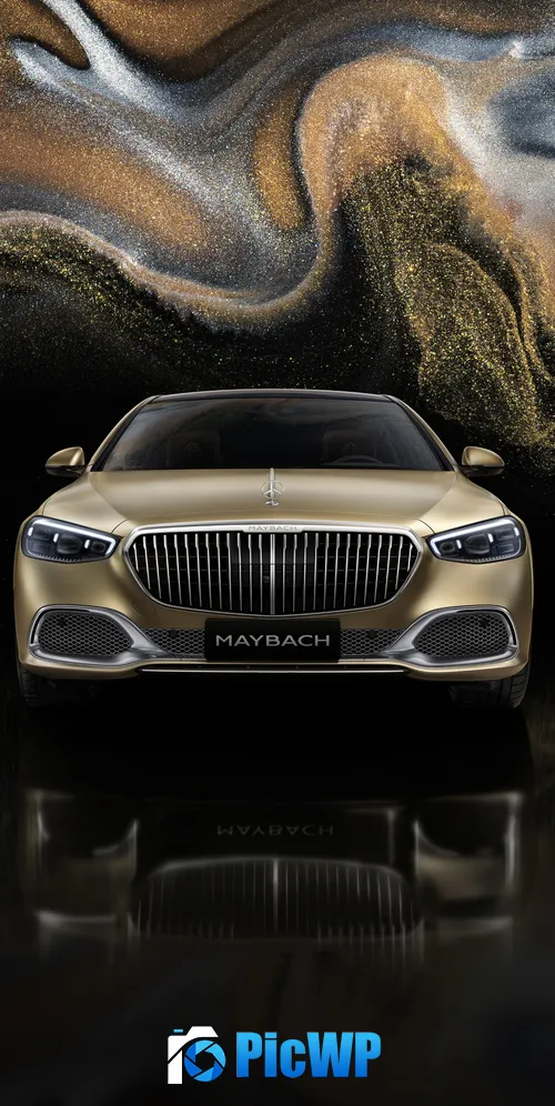 Mercedes-Maybach S 680 4MATIC 2024 3K Mobile Wallpaper