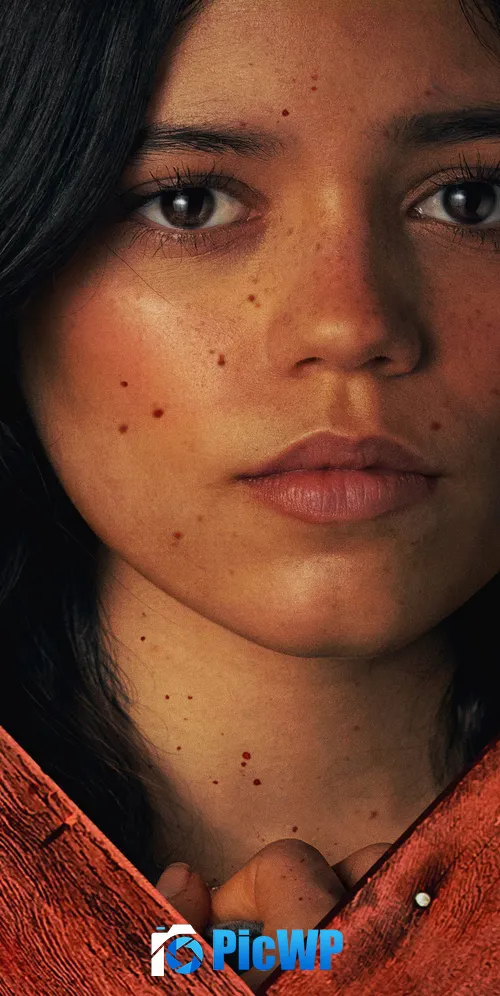 Jenna Ortega in X 3K Mobile Wallpaper