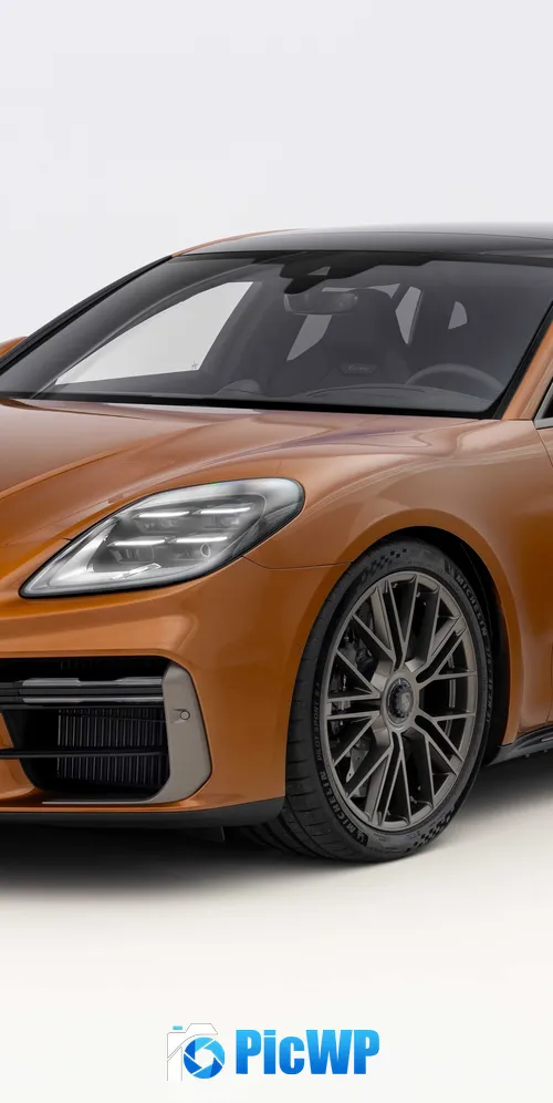 Porsche Panamera Turbo E-Hybrid 3K Mobile Wallpaper