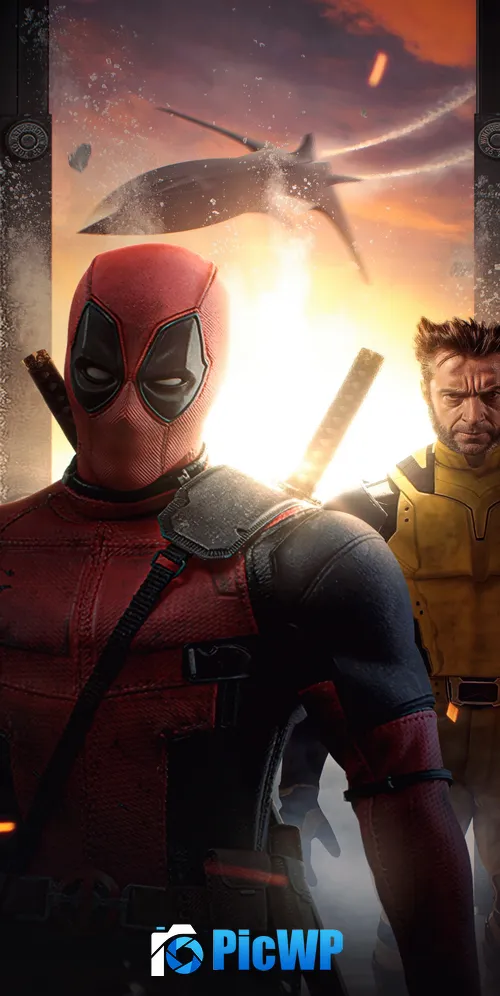 Deadpool 3 Wolverine 3K Mobile Wallpaper