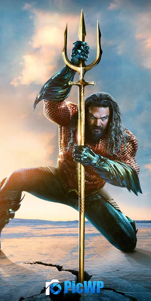 Aquaman and the Lost Kingdom Jason Momoa 3K Mobile Wallpaper