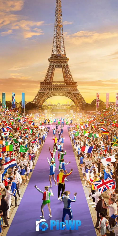 Paris Summer Olympics 3K Mobile Wallpaper