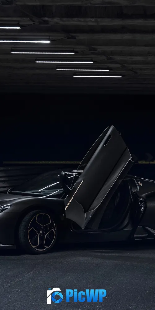Maserati MC20 Notte Sports coupe 3K Mobile Wallpaper