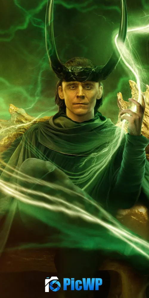 Tom Hiddleston as Loki in Season 2 3K Mobile Wallpaper