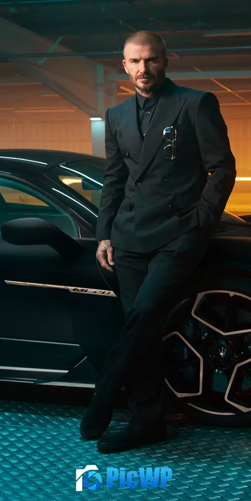 Maserati MC20 Notte David Beckham 3K Mobile Wallpaper