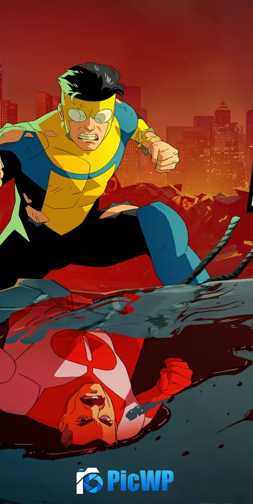 Invincible Season 1 3K Mobile Wallpaper