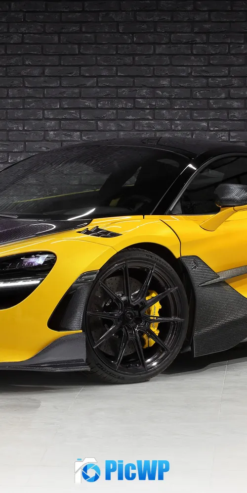 McLaren 720S Fury TopCar Design 3K Mobile Wallpaper
