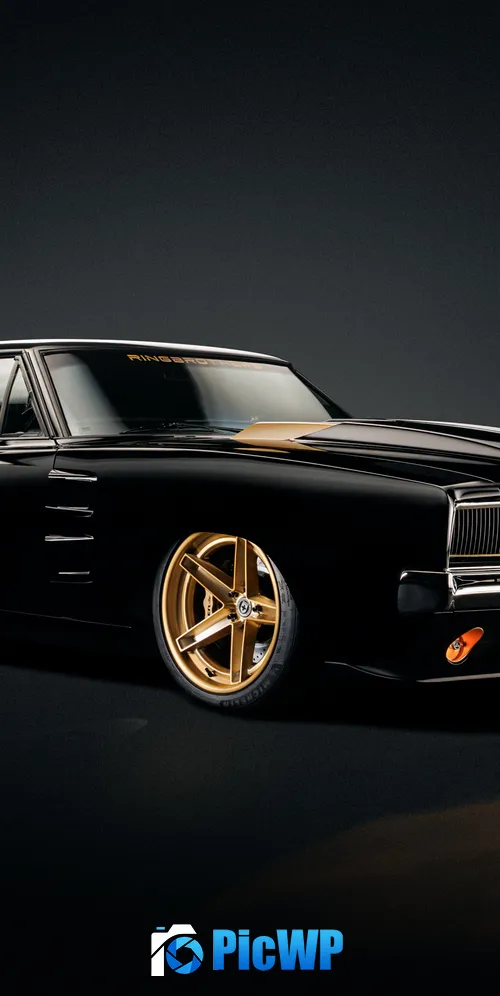 1969 Ringbrothers Dodge Charger Tusk 3K Mobile Wallpaper