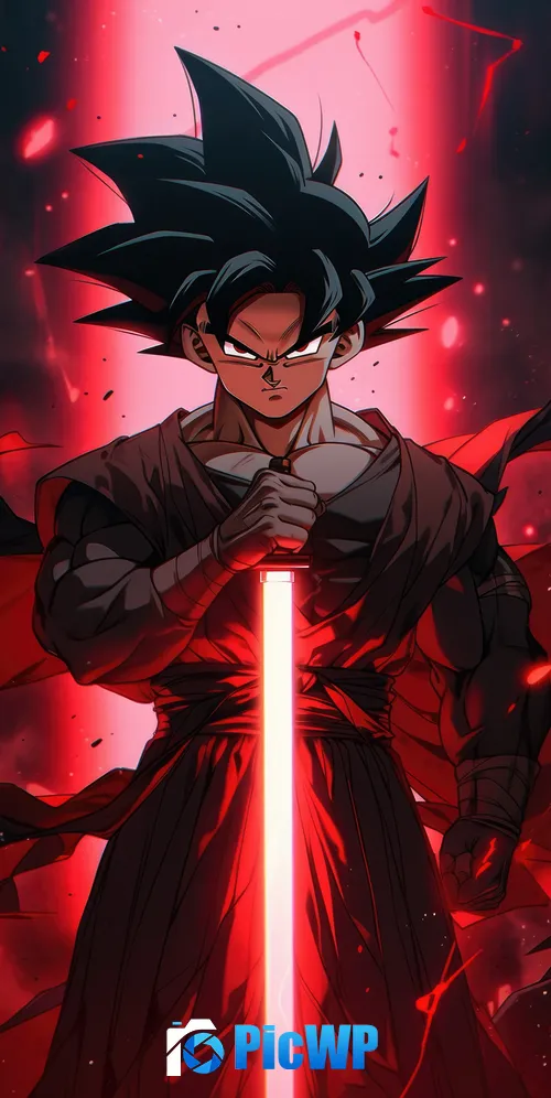 Goku Black Super Saiyan Rose 3K Mobile Wallpaper
