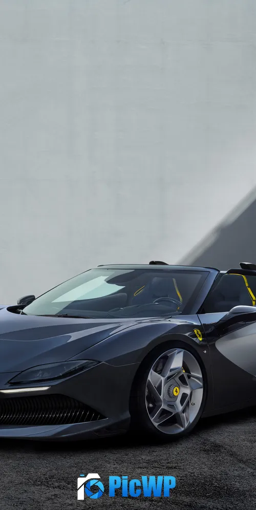 Ferrari SP-8 One off cars 3K Mobile Wallpaper