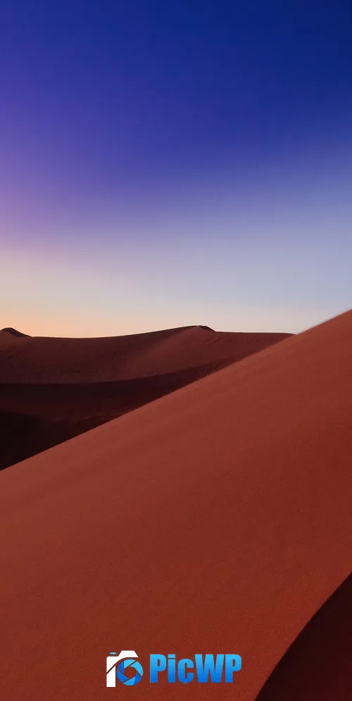 Sand Dunes Golden hour 3K Mobile Wallpaper