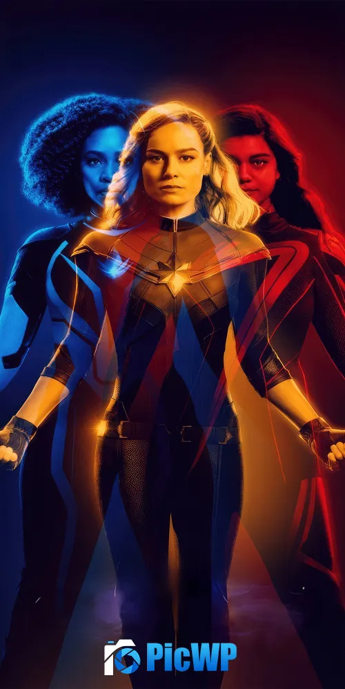 The Marvels Aesthetic 3K Mobile Wallpaper