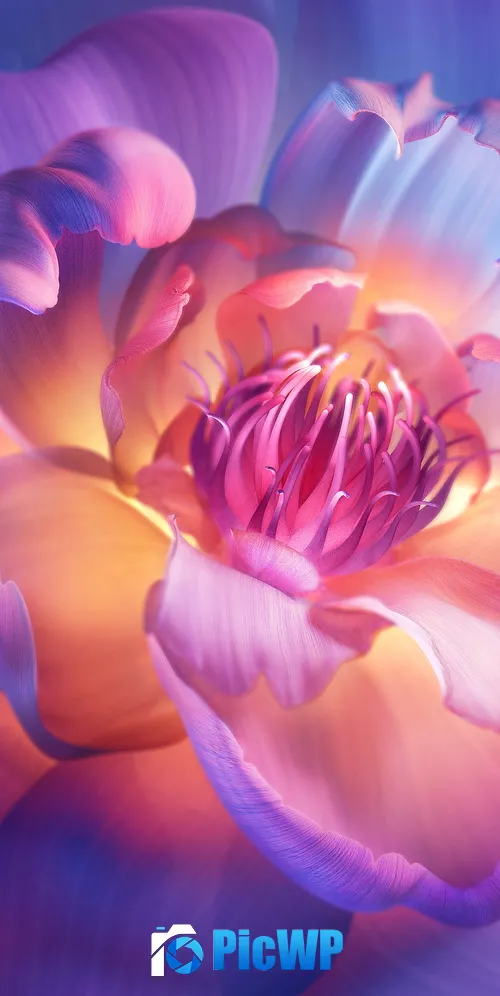 Peony flowers Aesthetic 3K Mobile Wallpaper