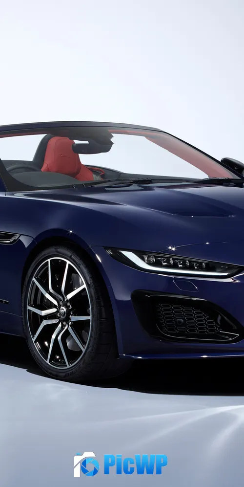 Jaguar F-Type ZP Edition Convertible 2023 3K Mobile Wallpaper