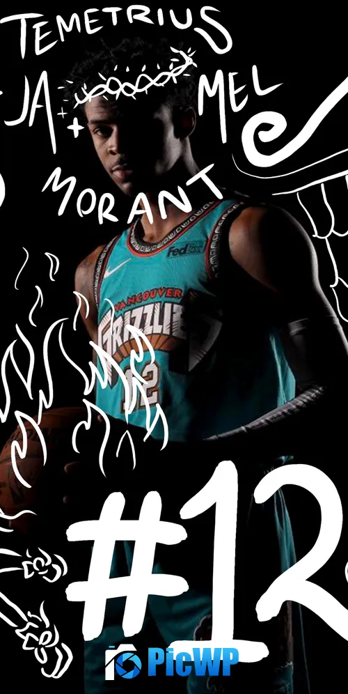 Ja Morant American basketball player 3K Mobile Wallpaper