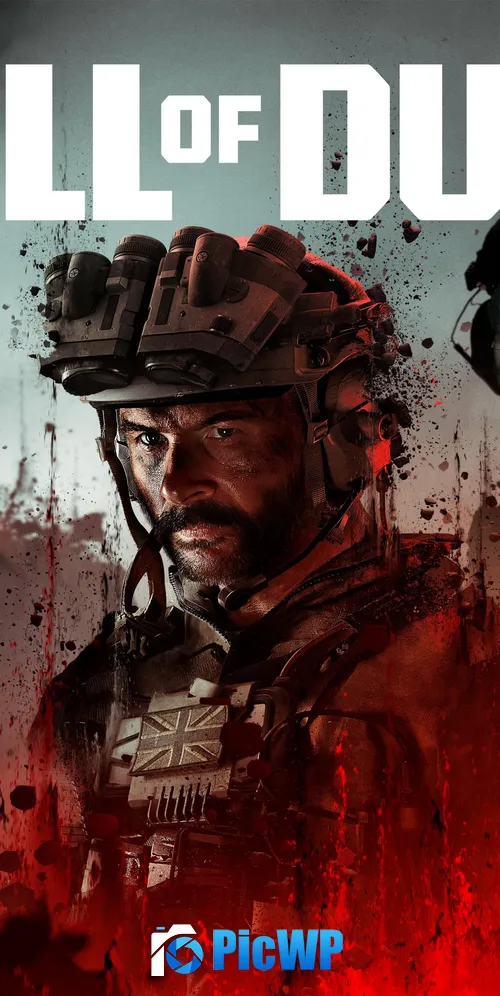 Captain Price & Ghost in Call of Duty: Modern Warfare 3 3K Mobile Wallpaper