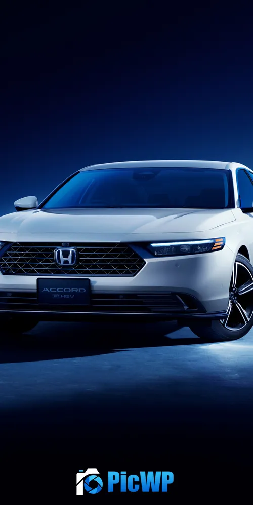 Honda Accord eHEV Hybrid electric cars 3K Mobile Wallpaper