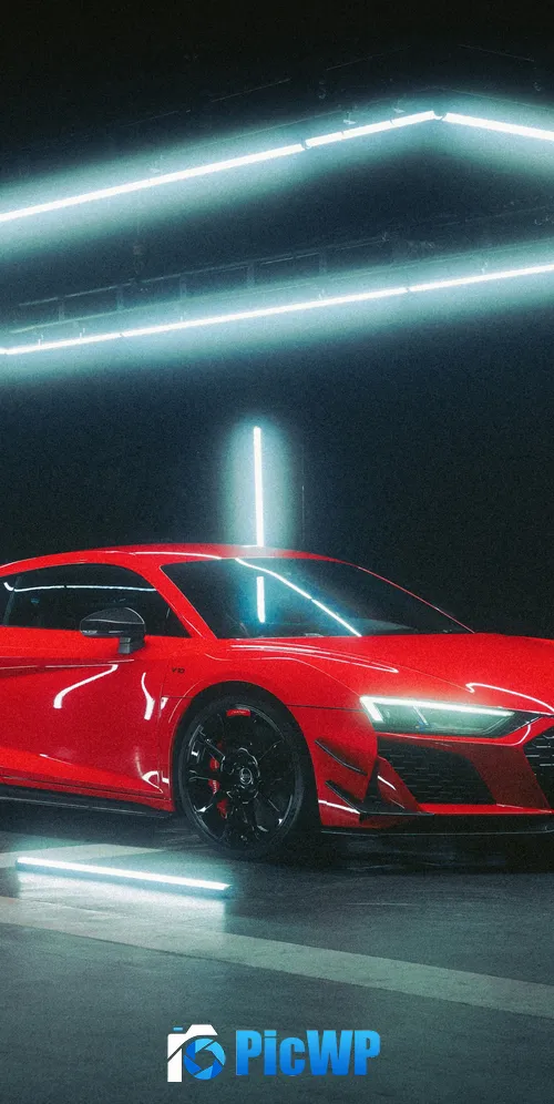 Audi R8 GT RWD Sports car 3K Mobile Wallpaper