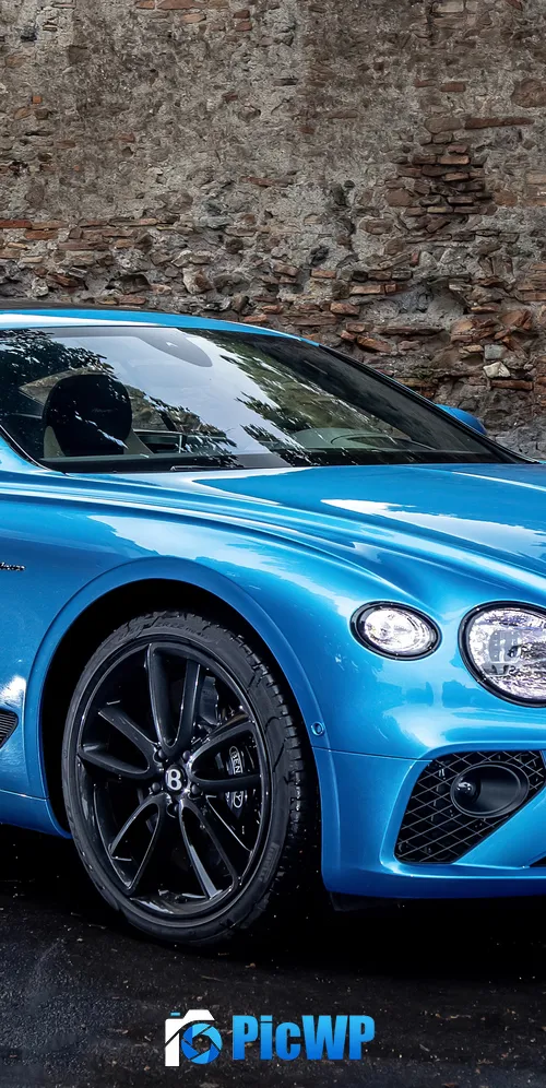 Bentley Continental GT Azure 3K Mobile Wallpaper