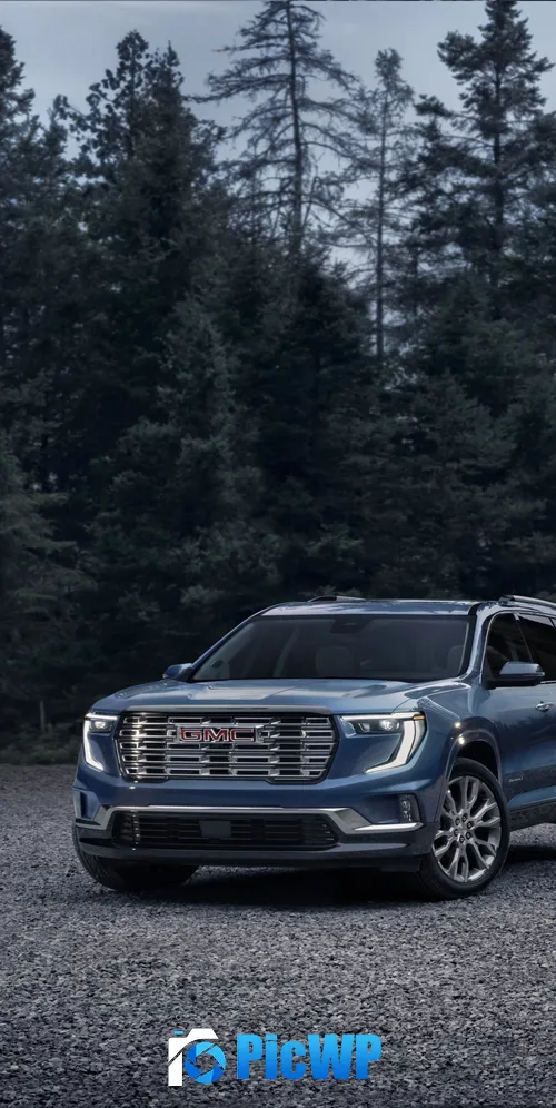 GMC Acadia Denali 2024 3K Mobile Wallpaper