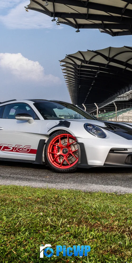 Porsche 911 GT3 RS Weissach package 2023 3K Mobile Wallpaper