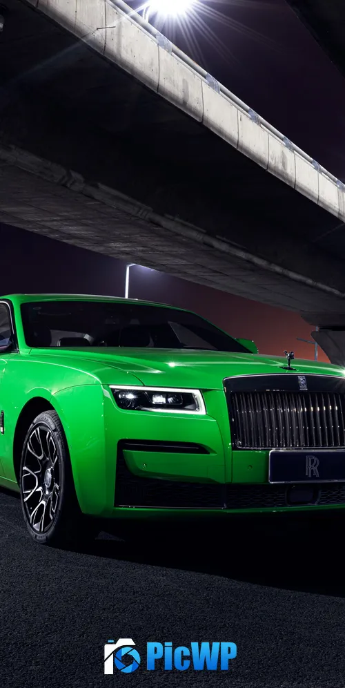 Rolls-Royce Black Badge Ghost 2023 3K Mobile Wallpaper