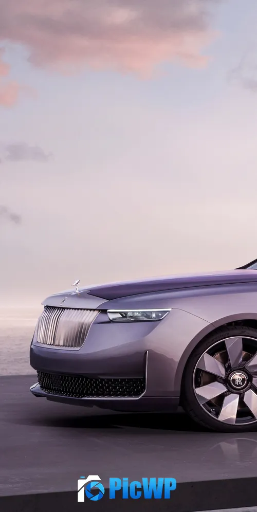 Rolls-Royce Amethyst Droptail 2024 3K Mobile Wallpaper